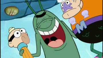 SpongeBob-SquarePants-Mermaid-Man-vs-SpongeBob